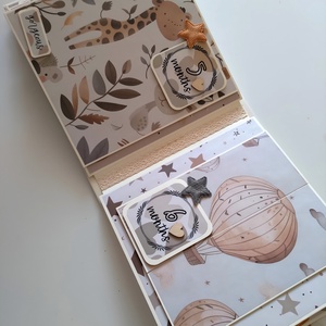 'My First Year' Album pentru copii / Album foto / Scrapbook - casă & stil de viață - papetărie de hârtie - albume foto - Artynos.ro