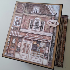 'Café' album de amintiri, album foto, scrapbook - Artynos.ro