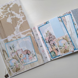 'Wonderful Journey' album de amintiri, album foto, scrapbook - casă & stil de viață - papetărie de hârtie - albume foto - Artynos.ro