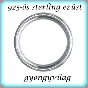 Fermoar pentru bijuterii din argint 925: cerc inchis ESZK Z 5,5x0,8 2 buc/pachet, , , ARTYNOS