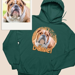 Pulover caine personalizat cu personaj de desene animate din propria fotografie - cadou personalizat pentru proprietarii de caini - pulover caine, , , ARTYNOS