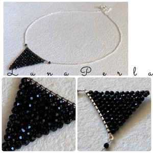 Colier din argint cu margele de spinel, , , ARTYNOS