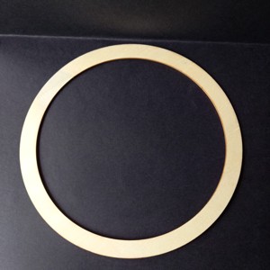 Coroana din lemn natural de 15 cm, material decorativ , , , ARTYNOS
