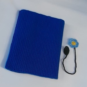 Croșetat și broderie carte capac set 100% microfibră acrilic fire carte capac + marcaj croșetat floare. -  - Artynos.ro