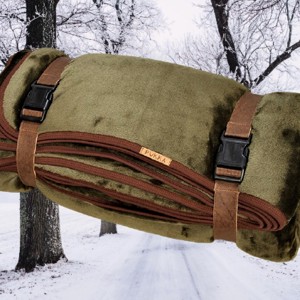 Vânător de pescuit un singur strat pătură fleece cu suport 145 x 200 cm, Casă & Stil de viață, Textile de casă, Pături, , ARTYNOS