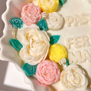 Lumanare cu mesaj Paste fericit mama - decor de sărbători - decorațiuni de paște - decor masă de paște - Artynos.ro