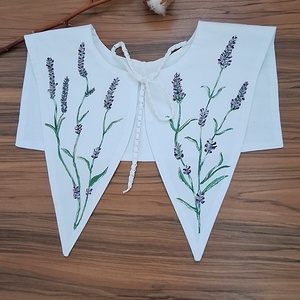 Guler pictat cu lavanda - Artynos.ro