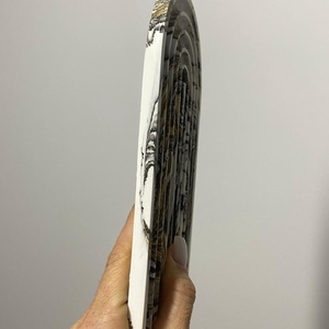 TAVĂ DECORATIVĂ U SHAPE � WAVES - casă & stil de viață - decorațiuni de casă - decorațiuni de masă și rafturi - decorațiuni de masă - Artynos.ro