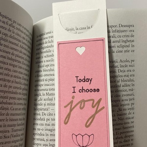 Semn de carte - Joy, Carti si creatii cu tematica muzicala, cadouri, Semn de carte, Arta de hartie, ARTYNOS