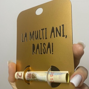 Card pentru bani - felicitare zi de nastere, Accessorii si unelte, Material de impachetare, Plic, Arta de hartie, ARTYNOS