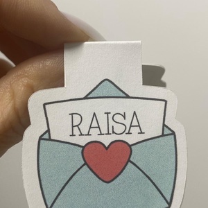 Semn de carte pentru copii - Nume personalizat, Carti si creatii cu tematica muzicala, cadouri, Semn de carte, Arta de hartie, ARTYNOS