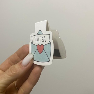 Semn de carte pentru copii - Nume personalizat - cărți și creații cu tematică muzicală, cadouri - semn de carte - Artynos.ro