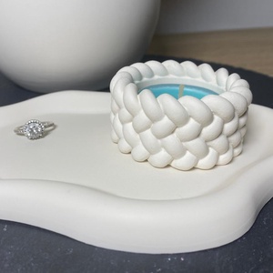 Tavă ovală decorativă - formă asimetrică - casă & stil de viață - decorațiuni de casă - decorațiuni de masă și rafturi - decorațiuni de masă - Artynos.ro