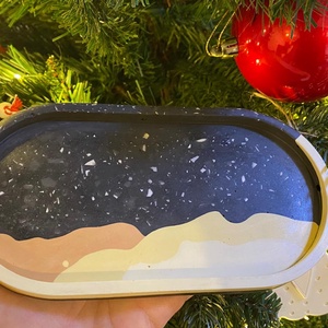 Tava ovala decorativa, Casa & Stil de viata, Decoratiuni de casa, Decoratiuni de masa si rafturi, Decoratiuni de masa, Ceramica, ARTYNOS