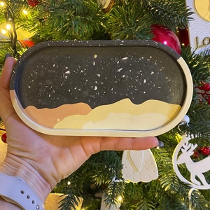 Tavă ovală decorativă - casă & stil de viață - decorațiuni de casă - decorațiuni de masă și rafturi - decorațiuni de masă - Artynos.ro