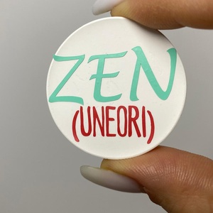 Martisor brosa - 3.5 cm - ZEN...uneori, Bijuterii, Martisor, Ceramica, ARTYNOS