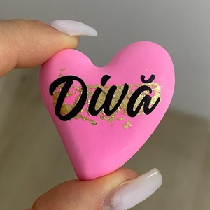 Brosa - 4 cm - Diva, Bijuterii, Brose, Ceramica, ARTYNOS