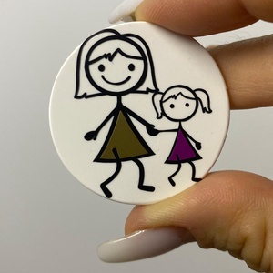 Martisor brosa - Fetele, mandrele, Bijuterii, Martisor, Ceramica, ARTYNOS