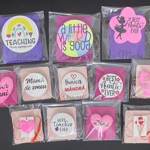 Broșă - formă de floare - Balerina mica - bijuterii - broșe - Artynos.ro