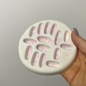 Suport bijuterii � model terrazzo (realizat manual) - bijuterii - suporturi și cutii de bijuterii - stand bijuterii - Artynos.ro