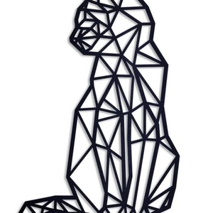 Decoratiune perete - pisica, Casa & Stil de viata, Echipament pentru camera copiilor, Decoratiuni de camera, Prelucrarea lemnului, ARTYNOS