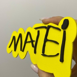 Name Sign camera copilului � nume scris de copil - casă & stil de viață - echipament pentru camera copiilor - decorațiuni de cameră - Artynos.ro