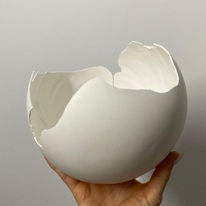 Decorațiune Paște � vază Ou spart - casă & stil de viață - decorațiuni de casă - decorațiuni de masă și rafturi - boluri decorative - Artynos.ro