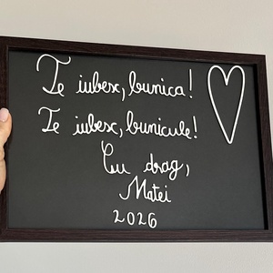 Tablou personalizat 3D din desen sau scris de mână - casă & stil de viață - echipament pentru camera copiilor - decorațiuni de cameră - Artynos.ro