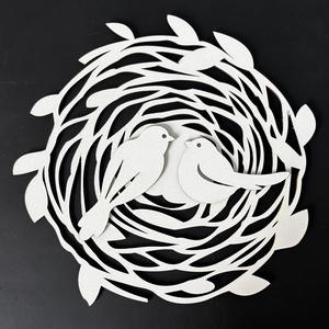 Coroniță ușă intrare - Cuib păsări - casă & stil de viață - decorațiuni de casă - accesorii florale - coronițe decor - Artynos.ro