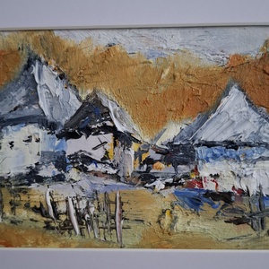 În sat - arte vizuale și accesorii  - picturi - pictură în ulei - Artynos.ro