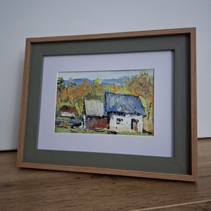 Toamna rurala, Arte vizuale si accesorii , Picturi, Pictura in ulei, Pictura, ARTYNOS