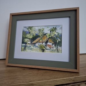 Vine toamna-n sat, Arte vizuale si accesorii , Picturi, Pictura in ulei, Pictura, ARTYNOS