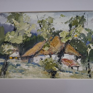 Vine toamna-n sat - arte vizuale și accesorii  - picturi - pictură în ulei - Artynos.ro