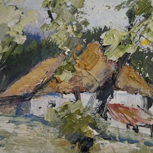 Vine toamna-n sat - arte vizuale și accesorii  - picturi - pictură în ulei - Artynos.ro