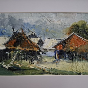 Colț de stradă - arte vizuale și accesorii  - picturi - pictură în ulei - Artynos.ro