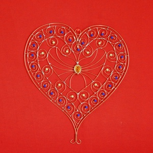 Mandala Inima galbena protectie energetica - Artynos.ro