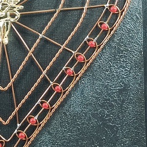 Metaloplastie cupru Inima de inger - casă & stil de viață - accesorii pentru decorat casa - picturi murale - panouri și tablouri, panouri decorative - Artynos.ro