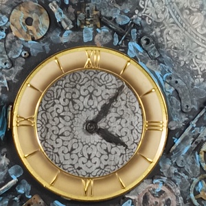 Tablou Steampunk Time ONE - casă & stil de viață - accesorii pentru decorat casa - picturi murale - panouri și tablouri, panouri decorative - Artynos.ro