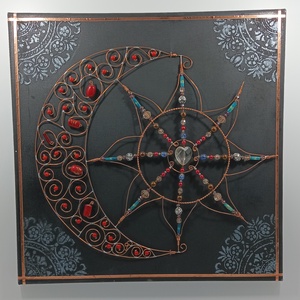 Metaloplastie  Eternitate 50x50 - casă & stil de viață - accesorii pentru decorat casa - picturi murale - panouri și tablouri, panouri decorative - Artynos.ro