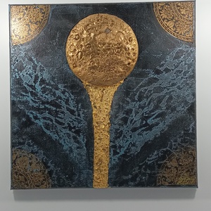 Cascada Lunii 50x50 - casă & stil de viață - accesorii pentru decorat casa - picturi murale - panouri și tablouri, panouri decorative - Artynos.ro