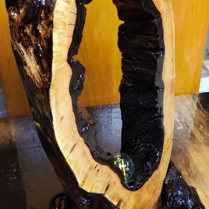 Lampa de interior , Casa & Stil de viata, Lampi si corpuri de iluminat, Lampa de masa, Prelucrarea lemnului, ARTYNOS
