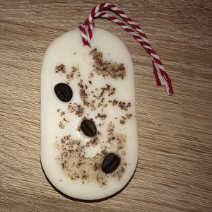 Tableta din ceara naturala de soia cu aroma de cafea, Casa & Stil de viata, Lumanari, parfumuri, arome, Lumanari artizanale, Lumanare si fabricarea lumanarilor, Aranjament de flori, ARTYNOS