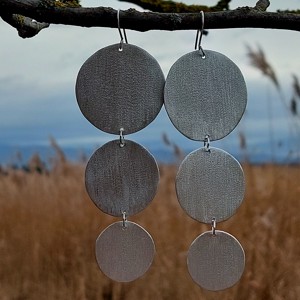 Cercei din aluminiu - bijuterii - cercei hoops - Artynos.ro Cercei din aluminiu - bijuterii - cercei hoops - Artynos.ro