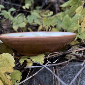 Farfurie ceramică făcută manual - Lemon Garden 17 cm - casă & stil de viață - accesorii pentru echipamente de bucătărie - accesorii de servire - veselă, farfurii - Artynos.ro