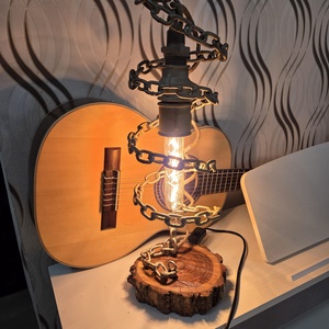 Lampa Artizanala aspect industrial - casă & stil de viață - lămpi și corpuri de iluminat - lampă de ambianță - Artynos.ro