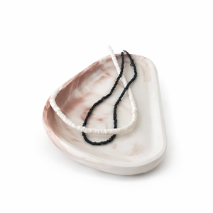 Suport Flux � Tavita Ceramica cu Design Organic si Forme Fluide, Bijuterii, Suporturi si cutii de bijuterii, Stand bijuterii, Ceramica, ARTYNOS