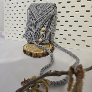 Geanta macrame de umar  stil boho chic, lucrata manual - Artynos.ro