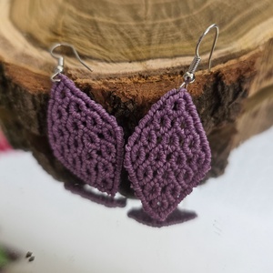 Cercei Micro-Macrame Diamond - bijuterii - cercei - cercei și ornamente pentru urechi - Artynos.ro