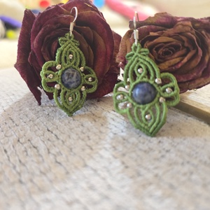 Cercei Spring Garden, Bijuterii, Cercei, Cercei din pietre semipretioase, Innoda, ARTYNOS