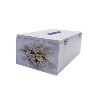 Cutie pentru servetele design cu flori de cires - casă & stil de viață - accesorii pentru echipamente de bucătărie - accesorii de servire - inele șervețele masă, suport șervețel - Artynos.ro